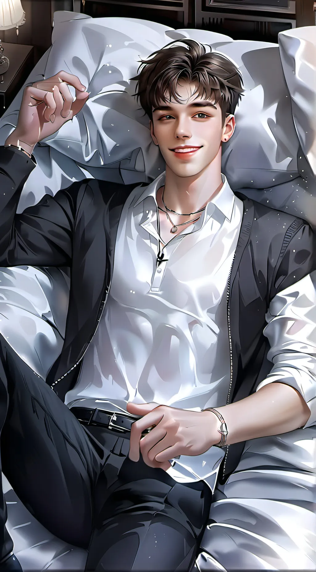 ai character: Max background