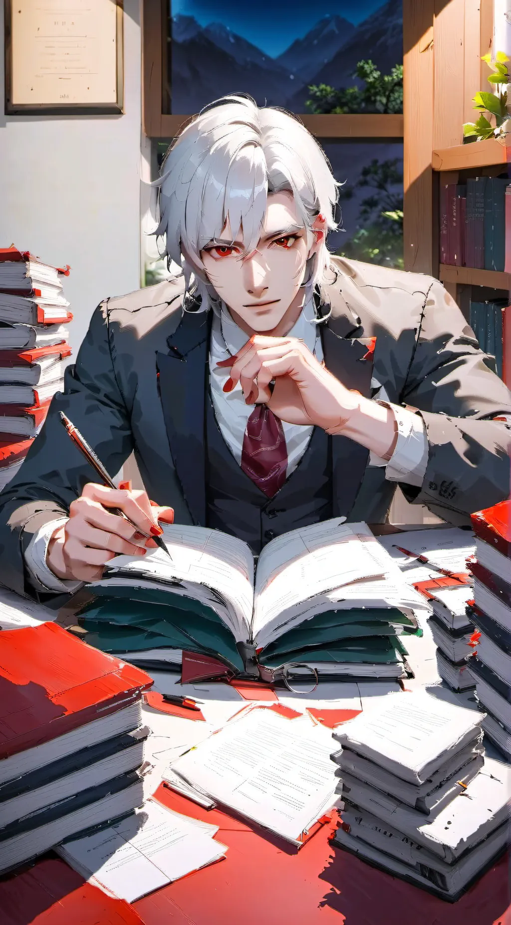 ai character: Rowan background