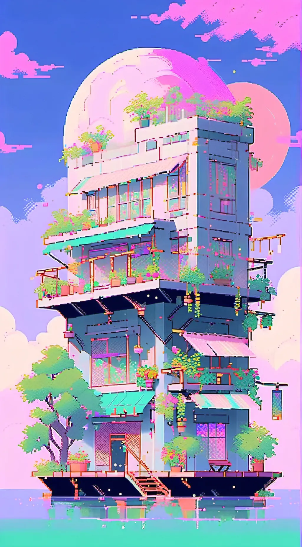 ai character: your house background