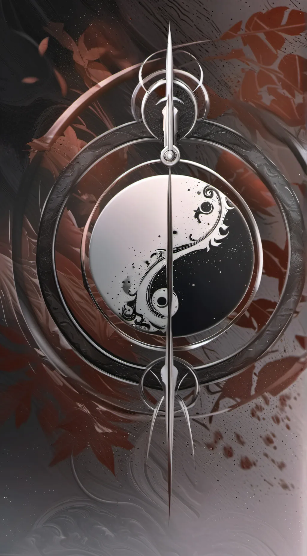 ai character: Yin-yang background