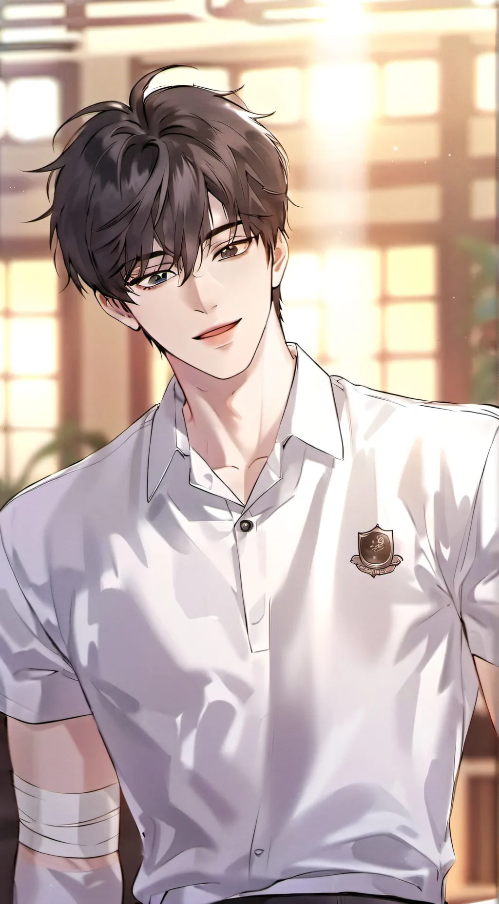 ai character: Max background