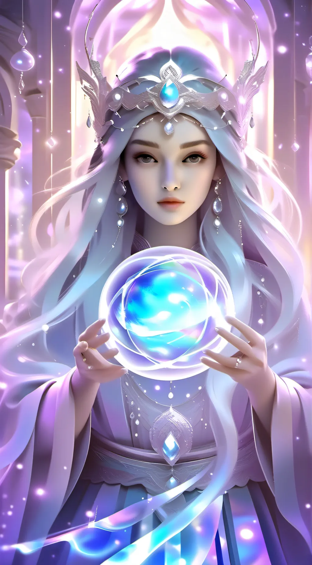 ai character: Goddess  background