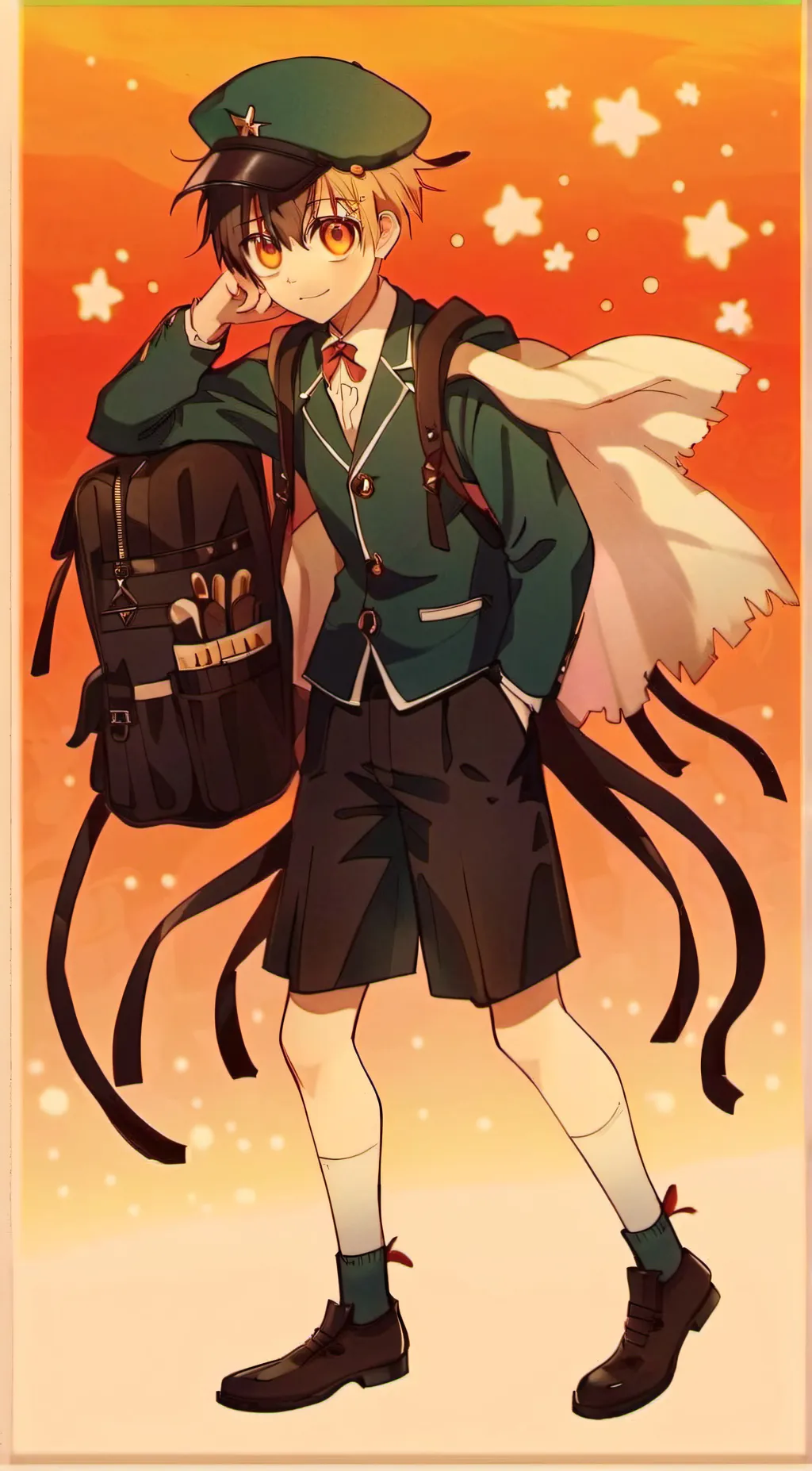 ai character: Hanako background