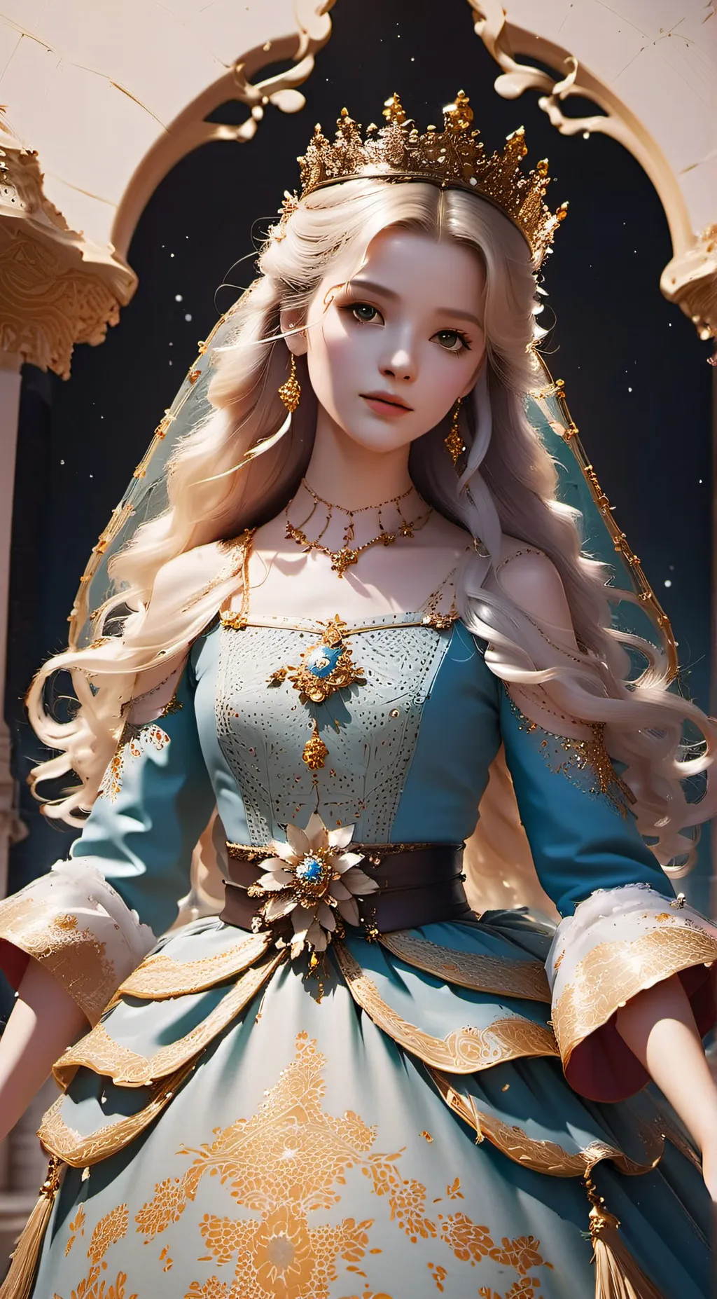 ai character: Anastasia background