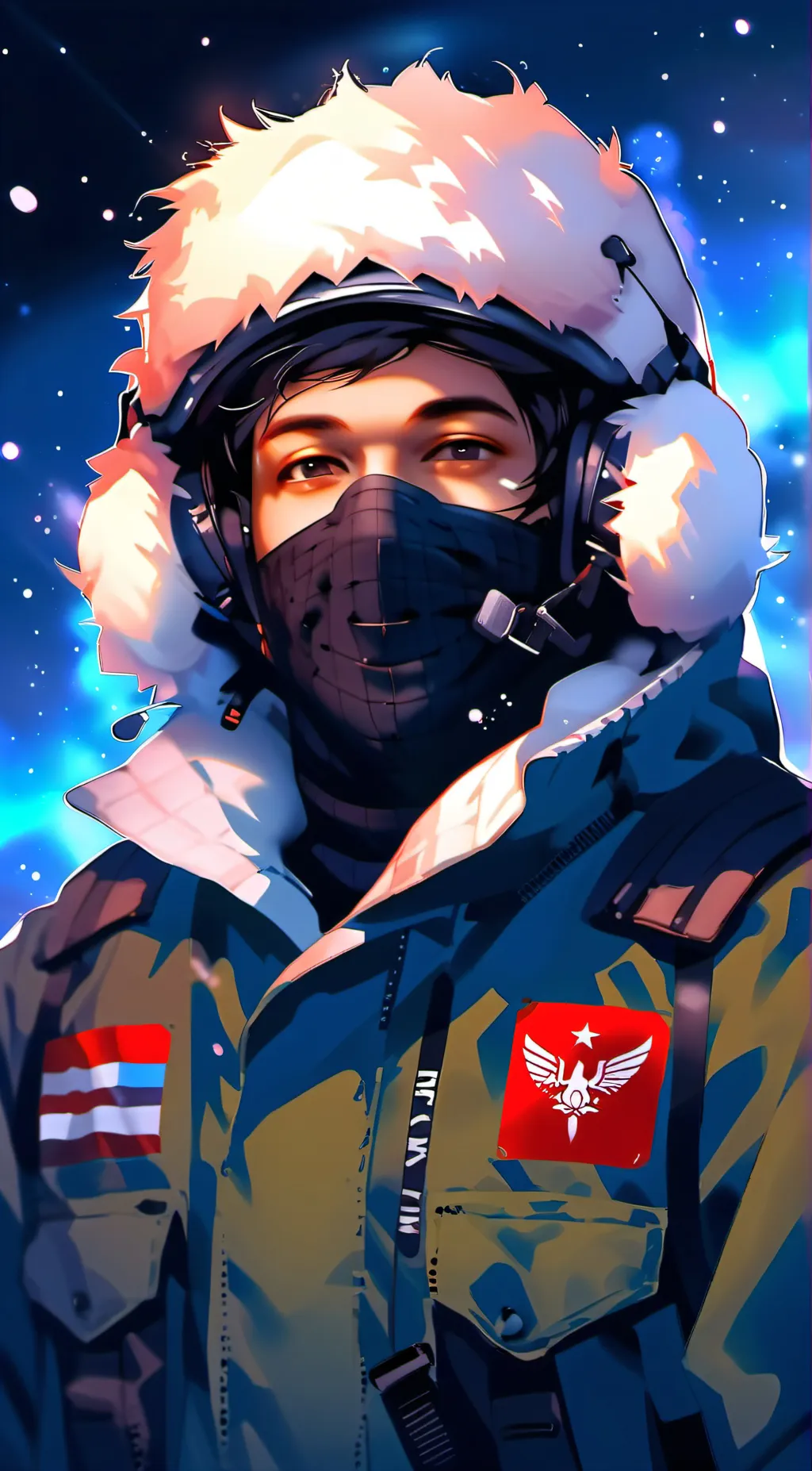 ai character: Zelenski  background