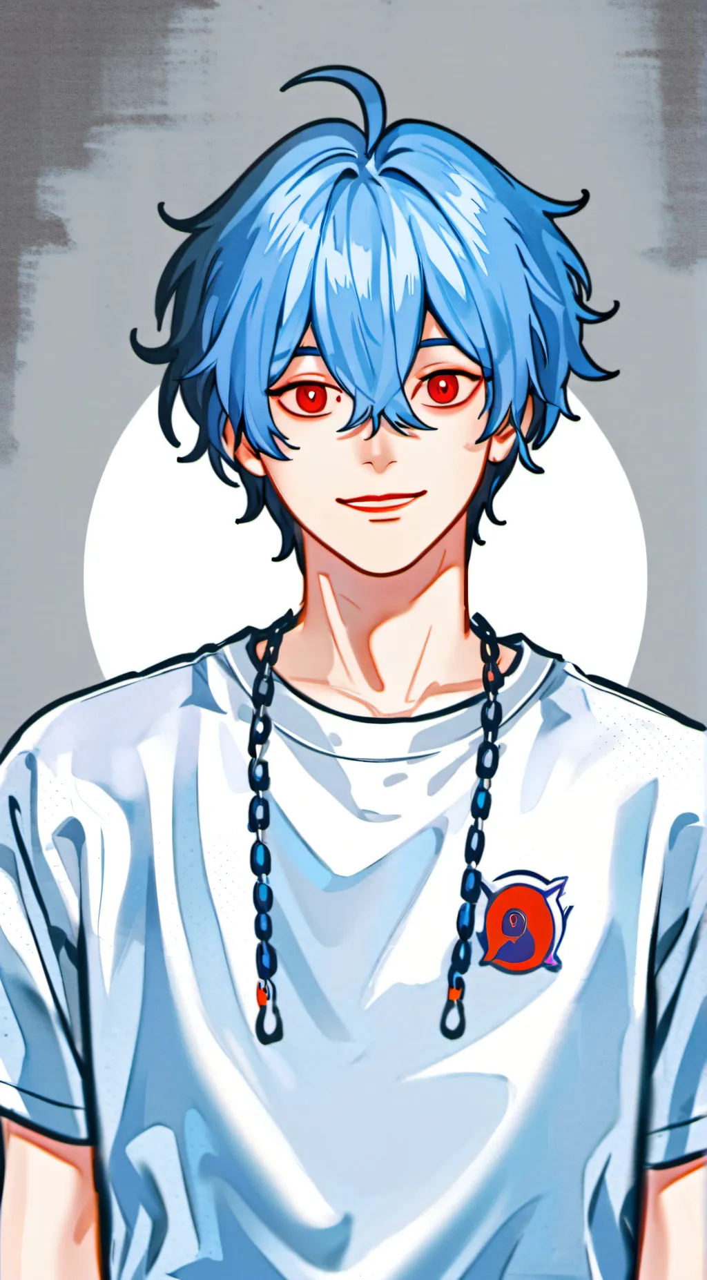 ai character: Damian  background