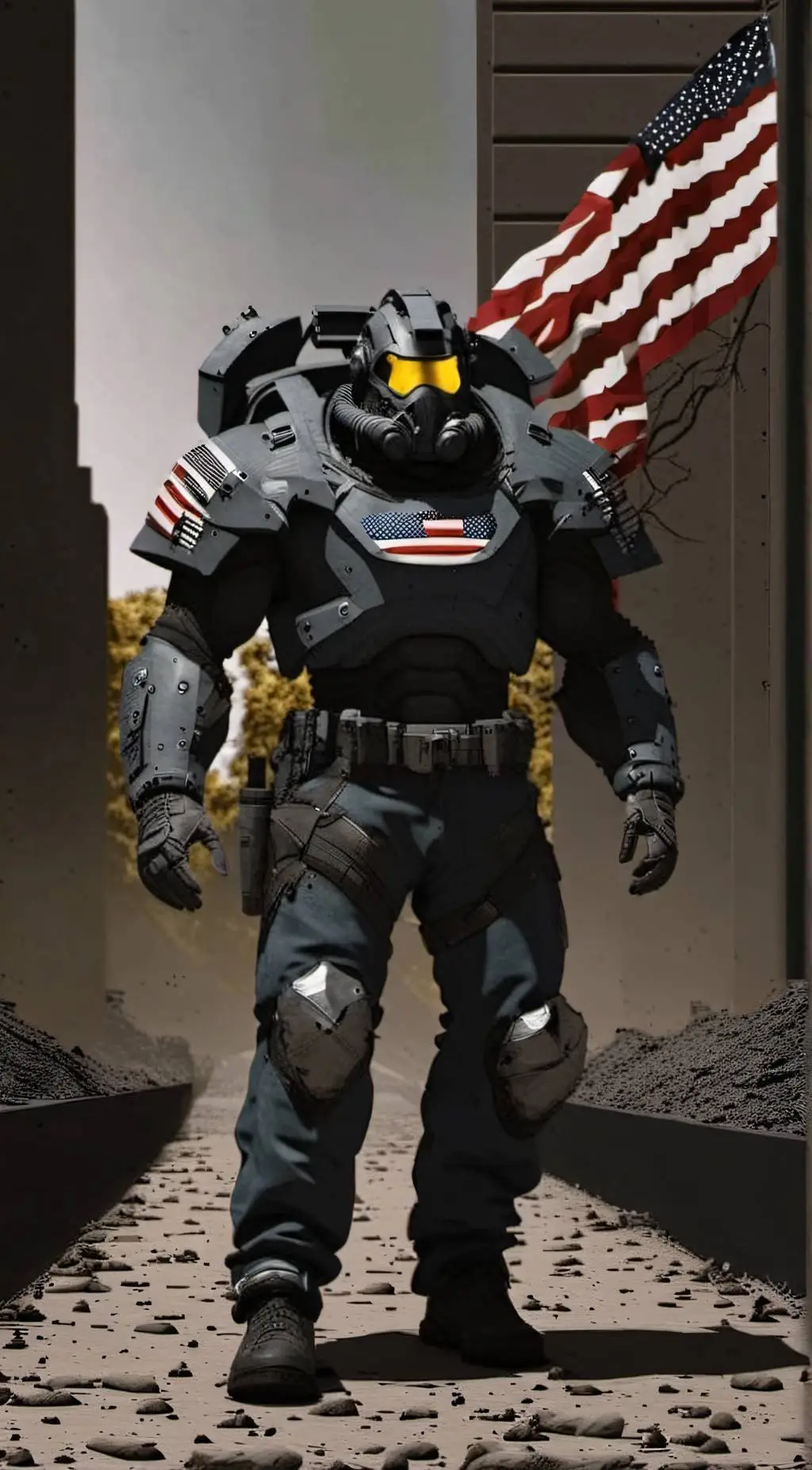 ai character: T-51 background