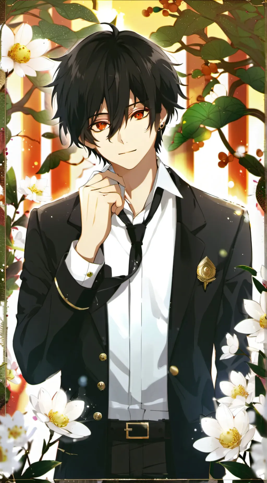 ai character: MHA!! background