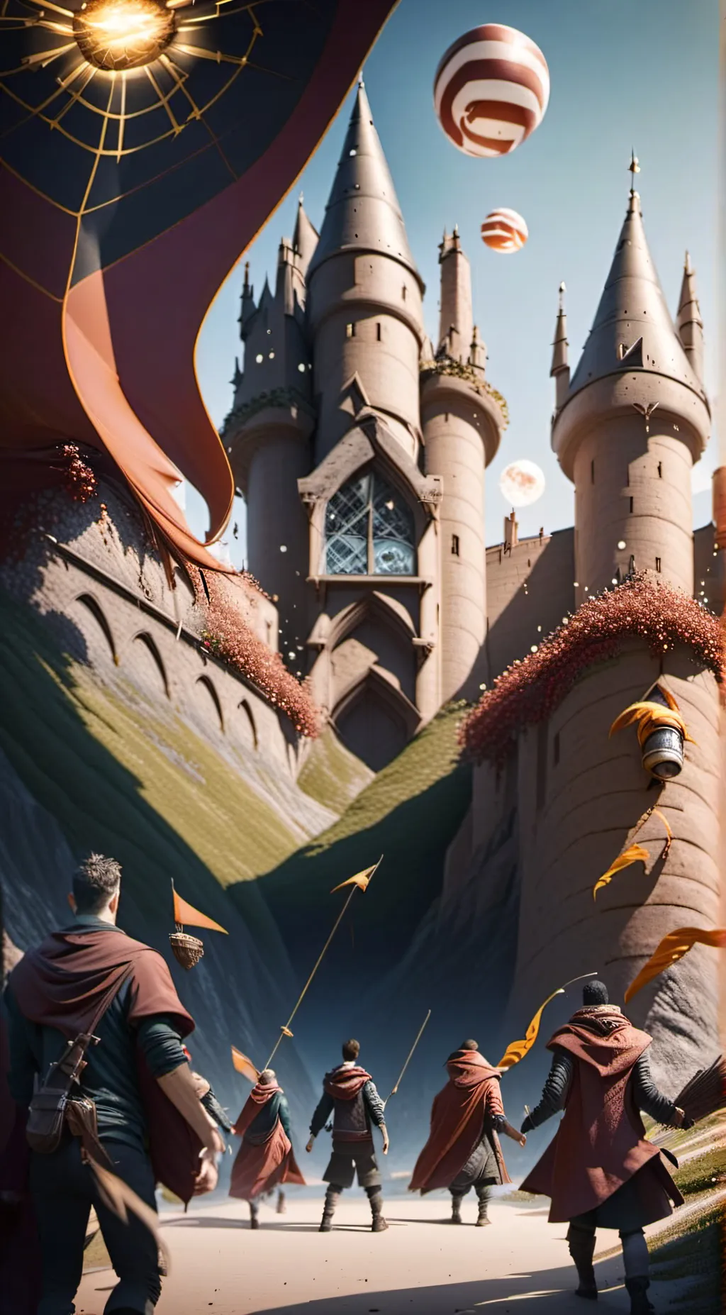 ai character: HOGGY warts background