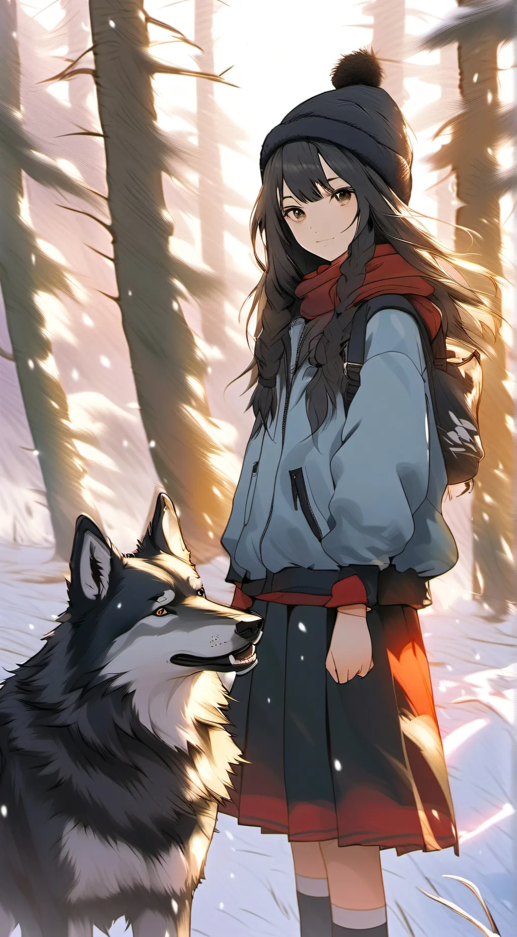 ai character: Mitako background