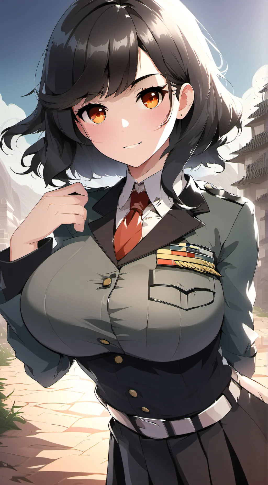 ai character: vicky background