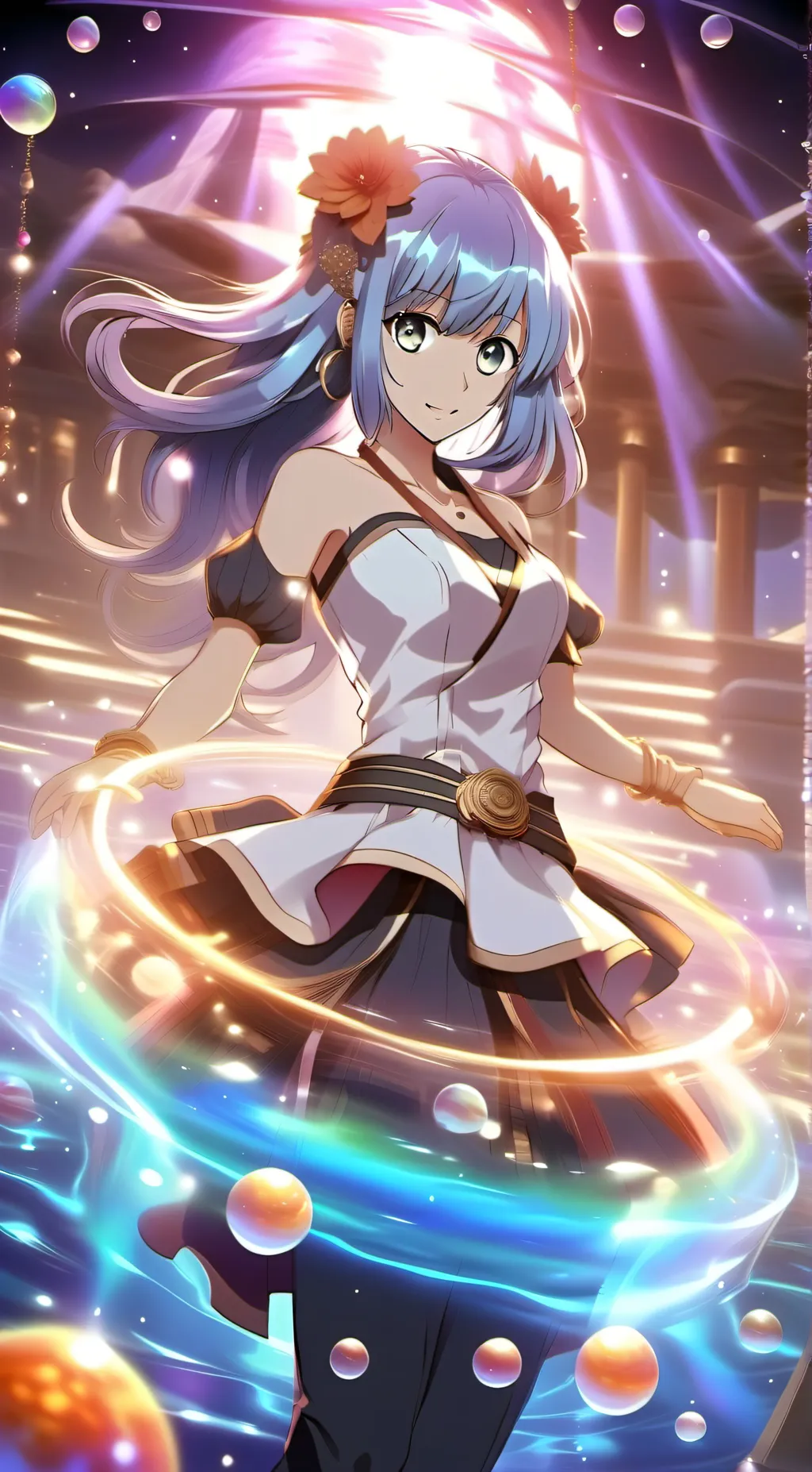 ai character: meanie ruby background