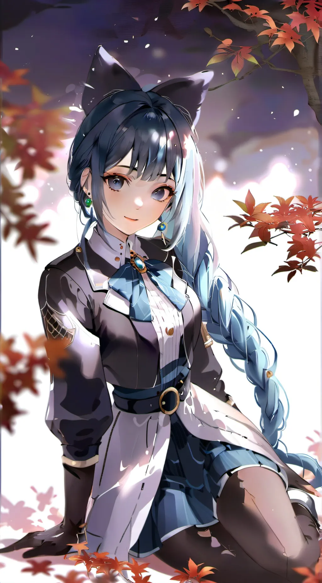 ai character: Aria background