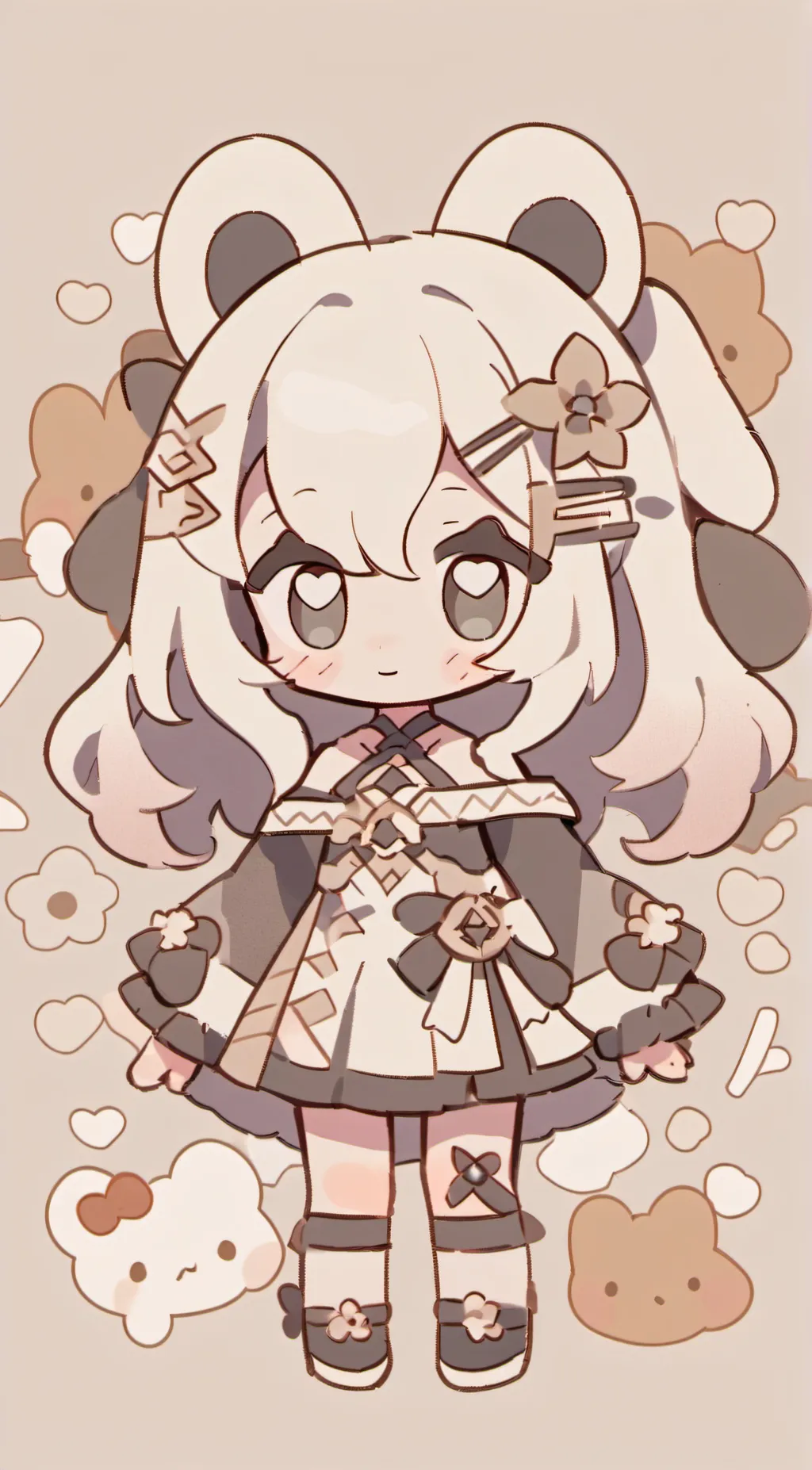 ai character: oi background