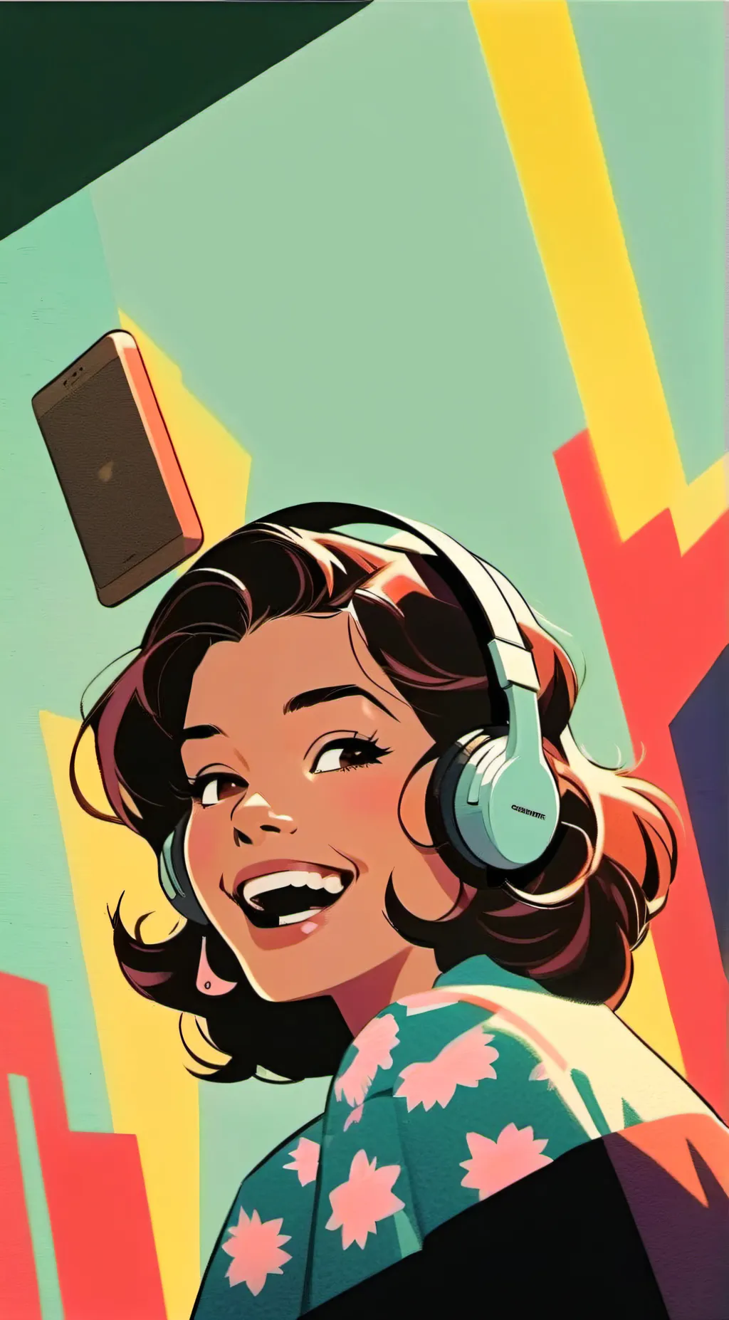 ai character: Stephanie. background