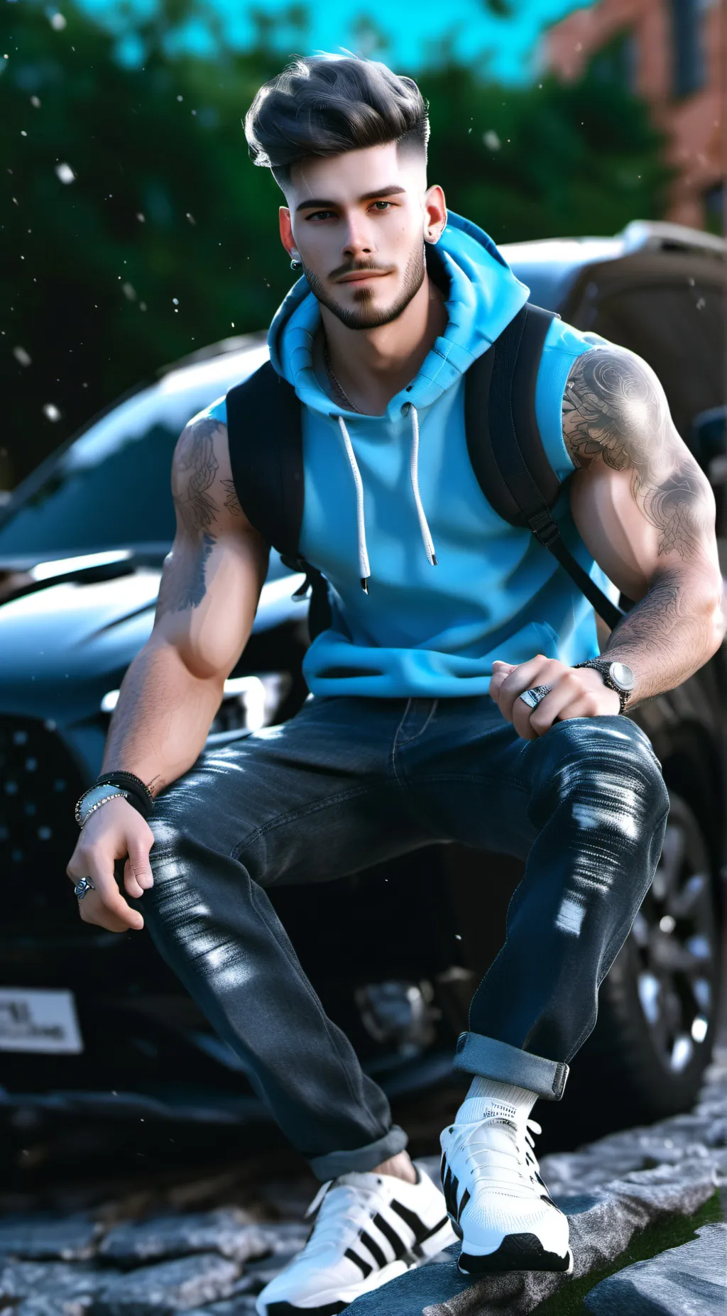 ai character: alex background