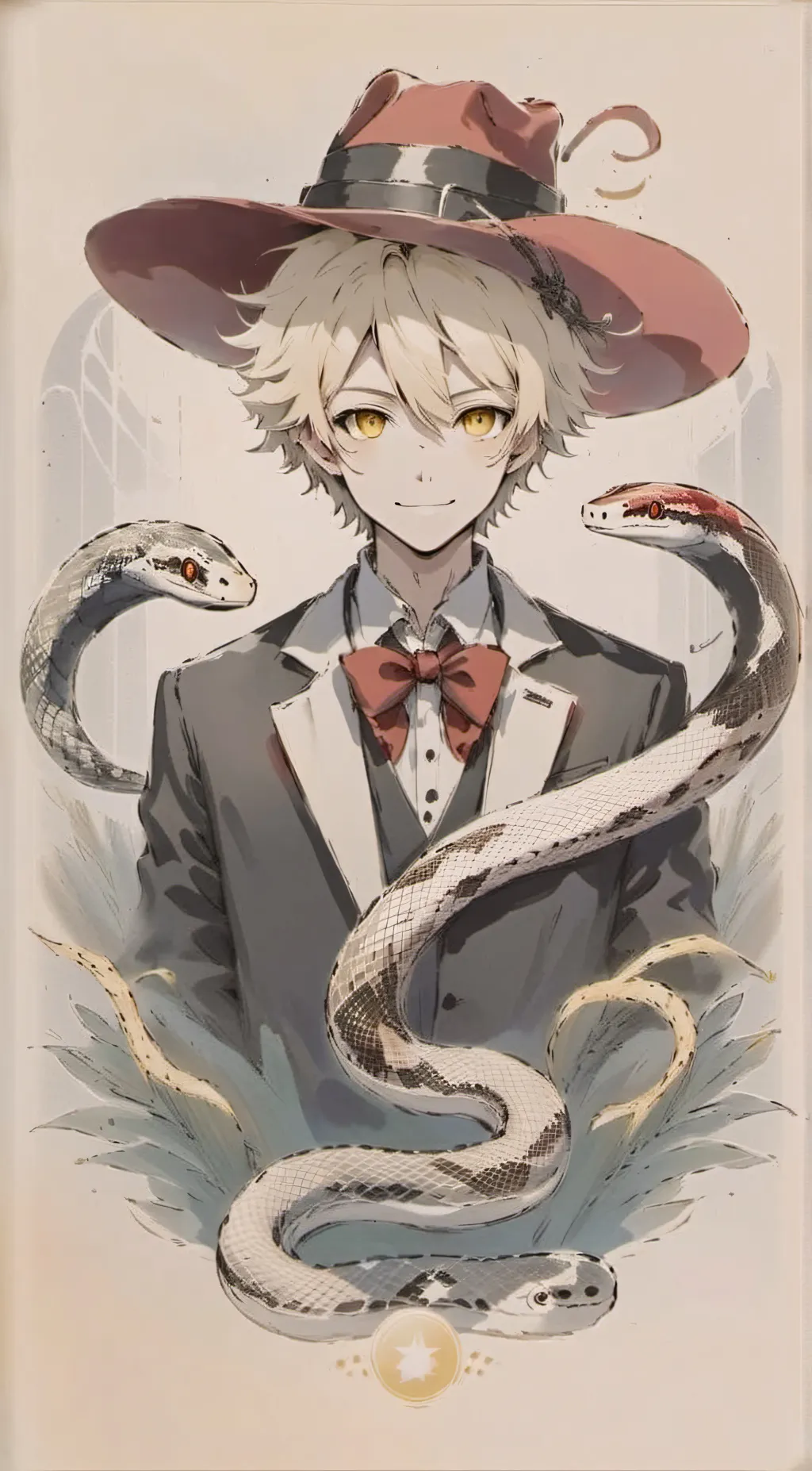 ai character: Lucifer background