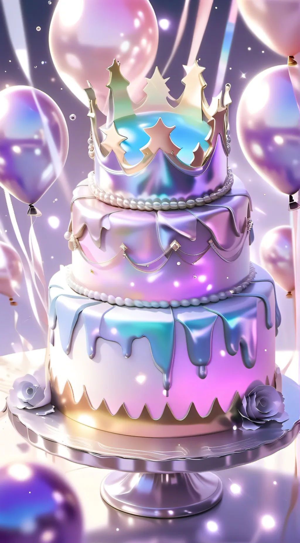 ai character: talkie’s birthday background