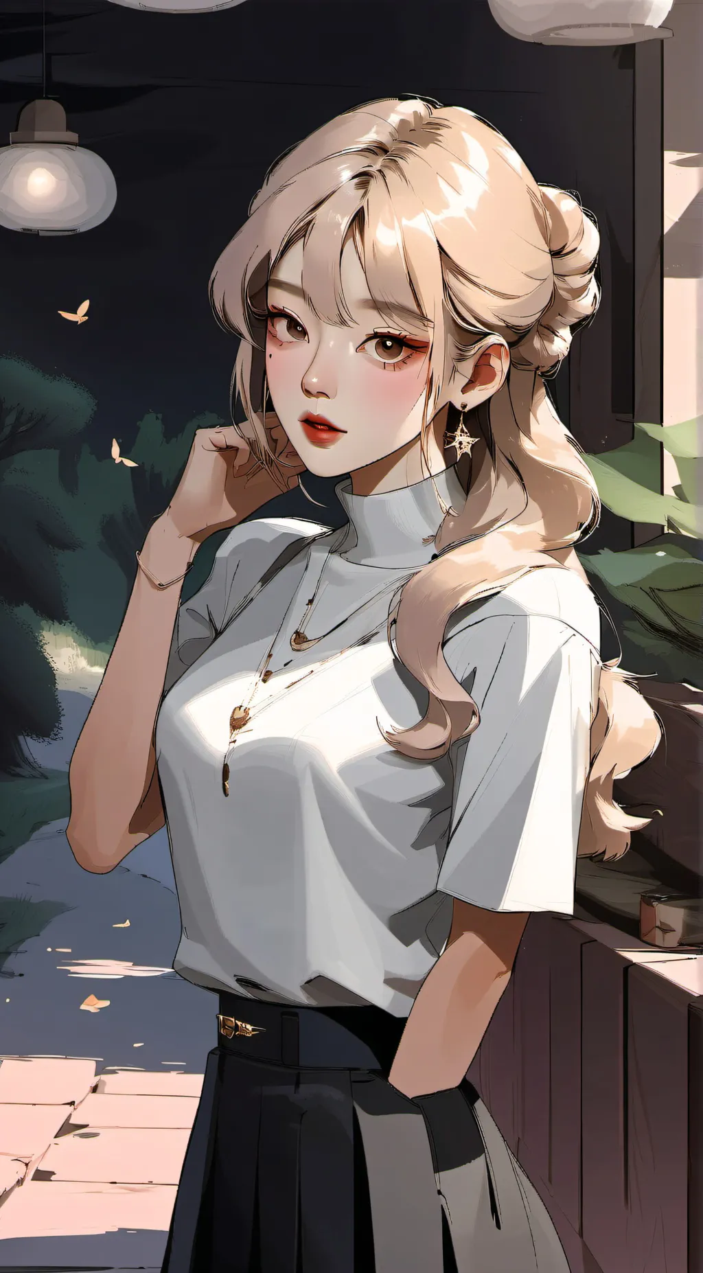 ai character: Guinevere  background