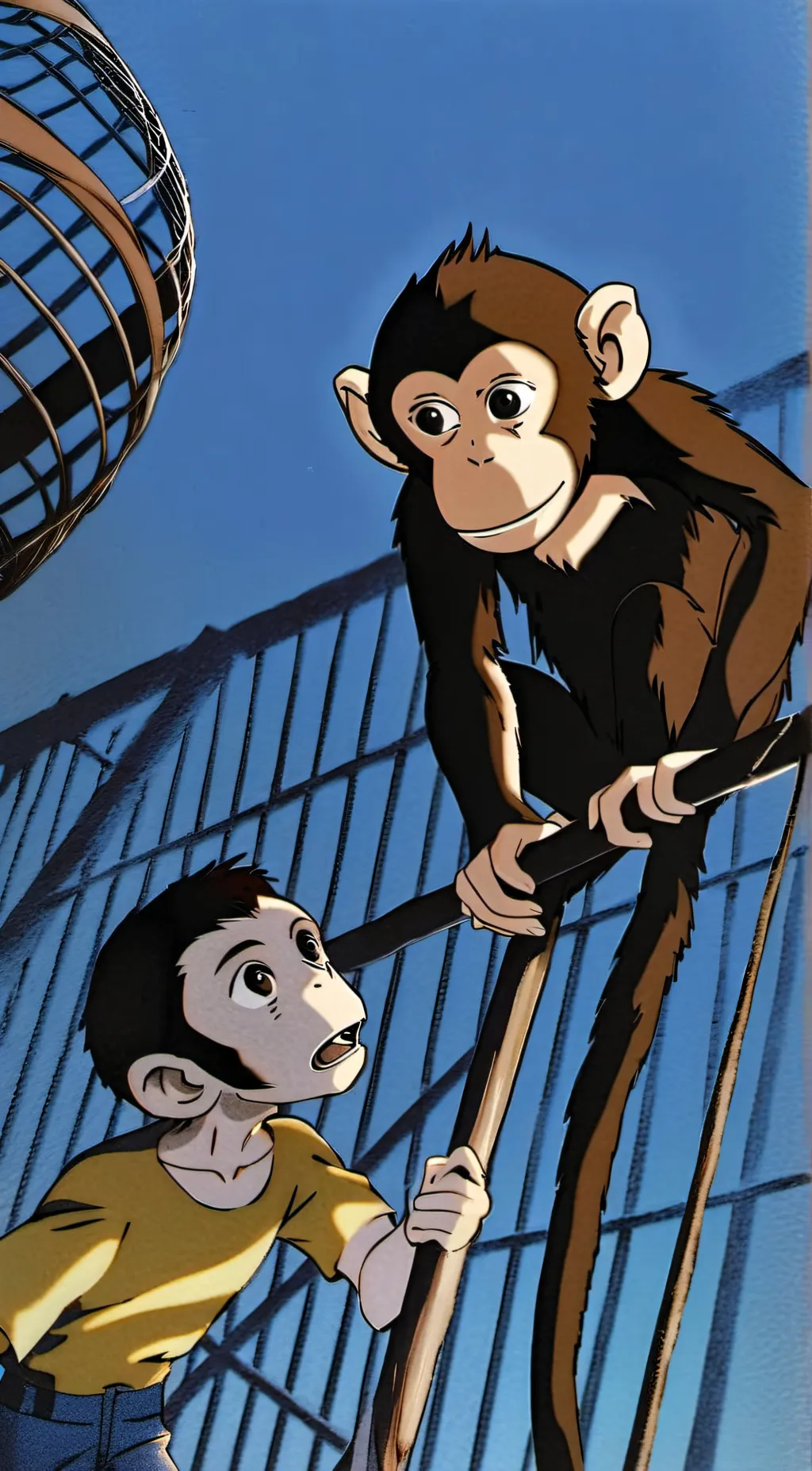 ai character: jungle  background