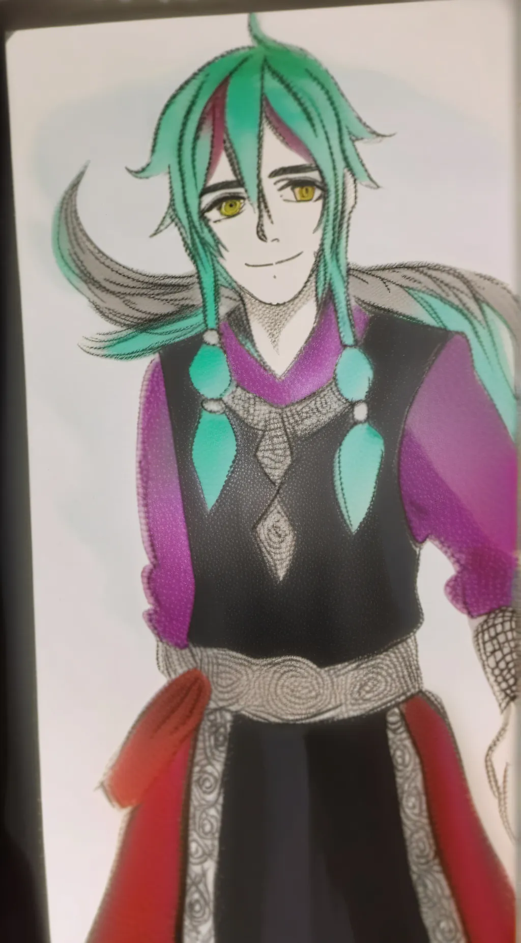 ai character: Fen x talkior  background