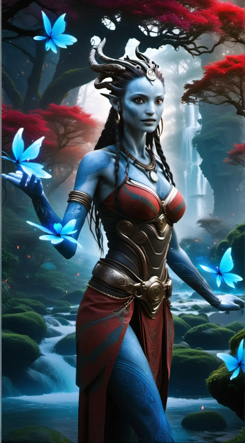 ai character: Jayde te Moticai background