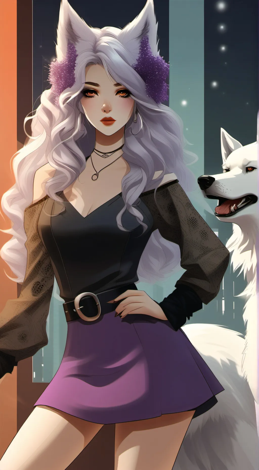 ai character: Jada Kilvester background