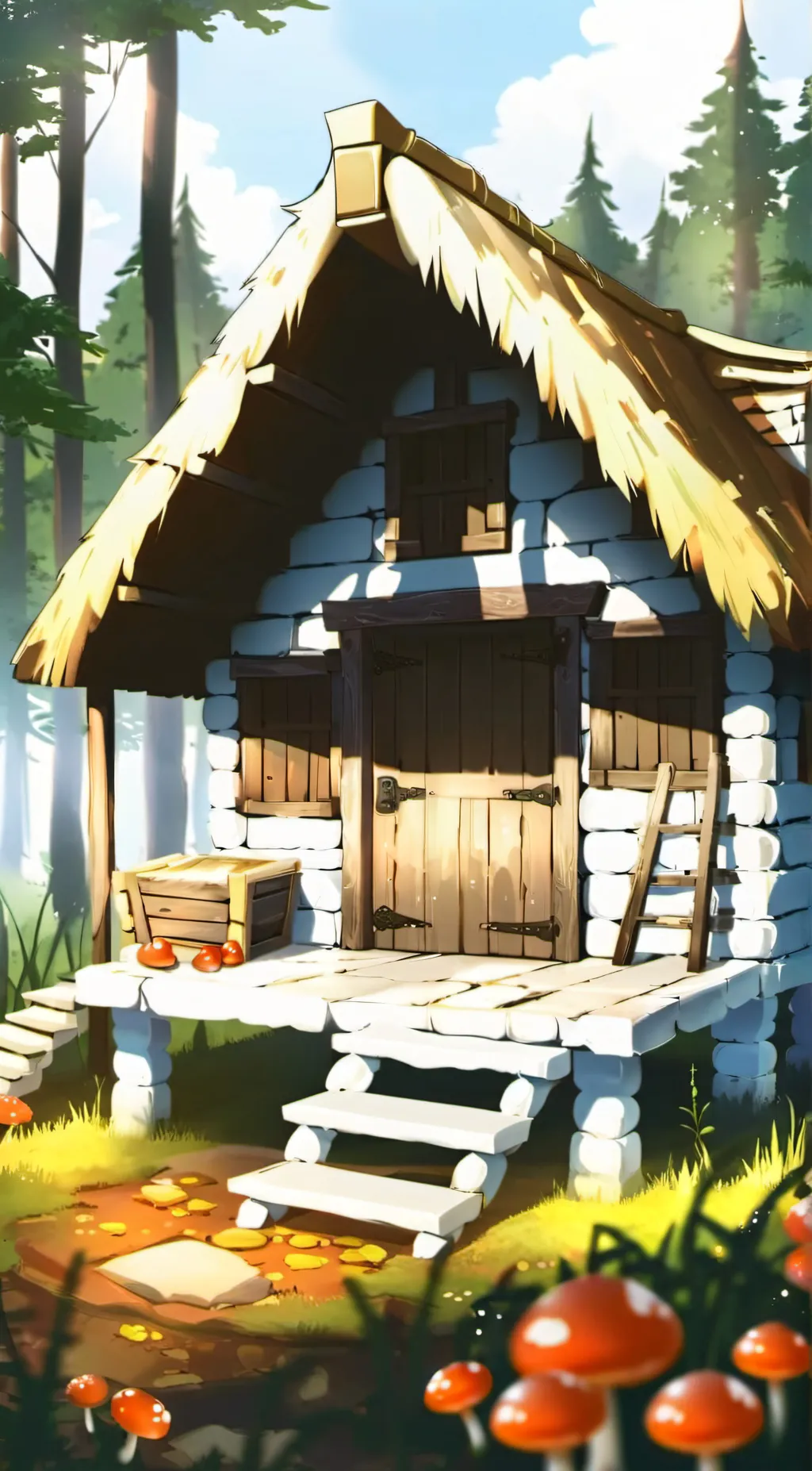 ai character: ... background