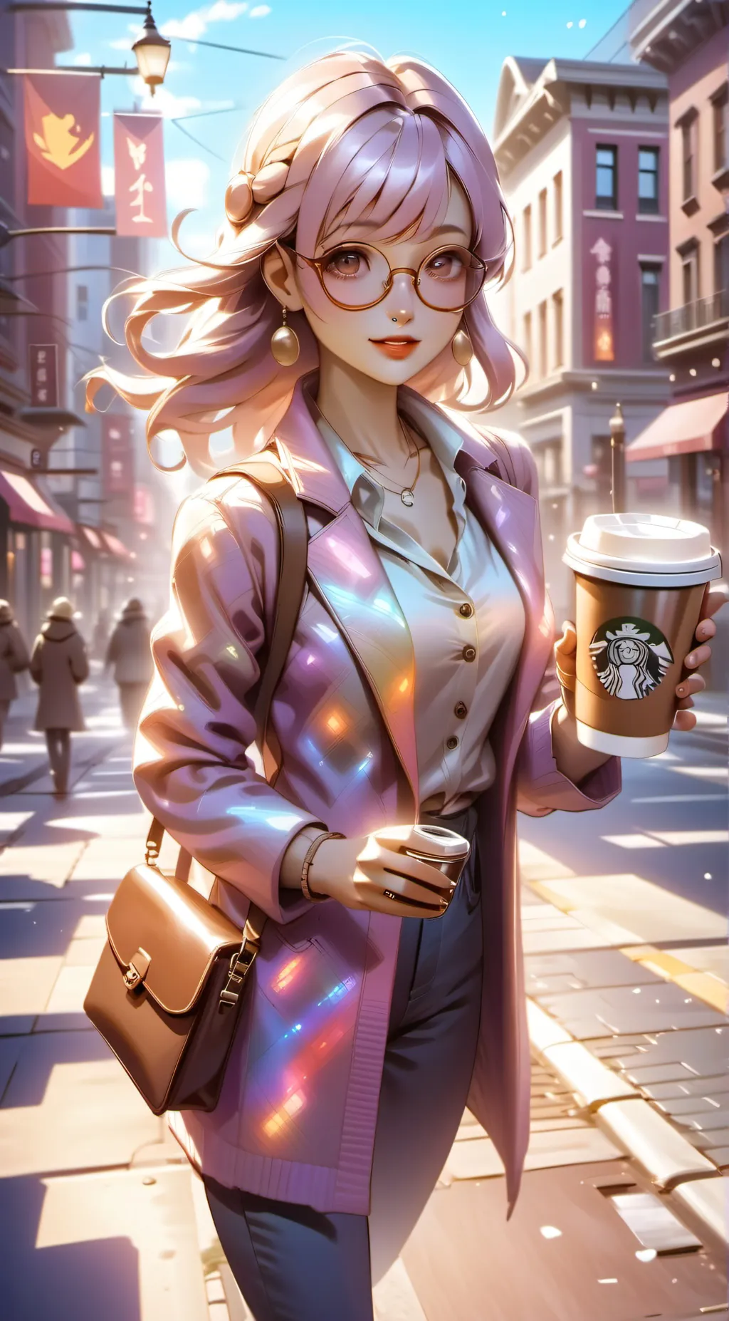 ai character: Georgia  background