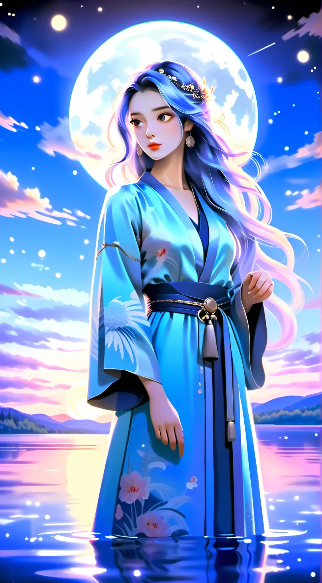 ai character: Serena background