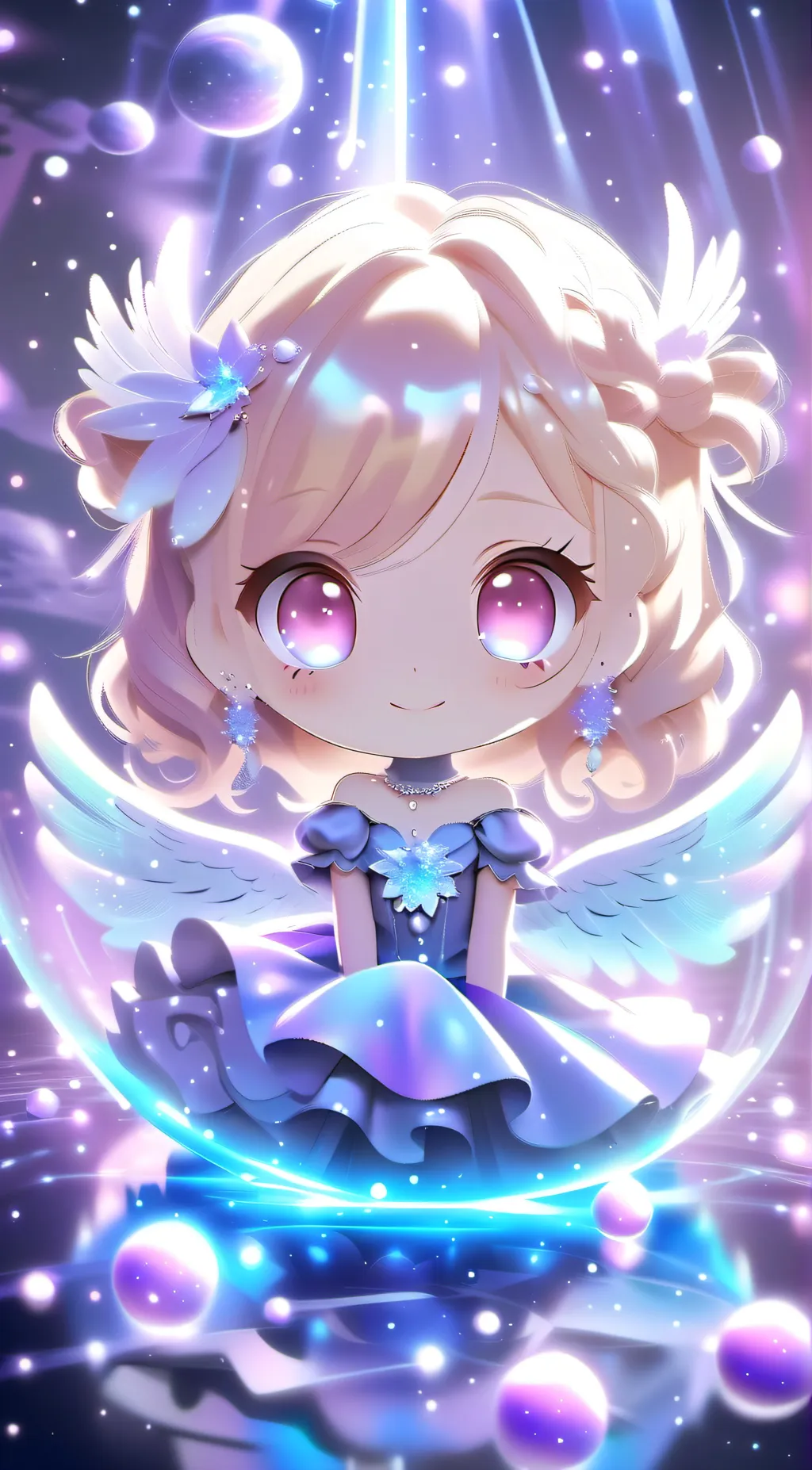 ai character: Ruby boo~boo background