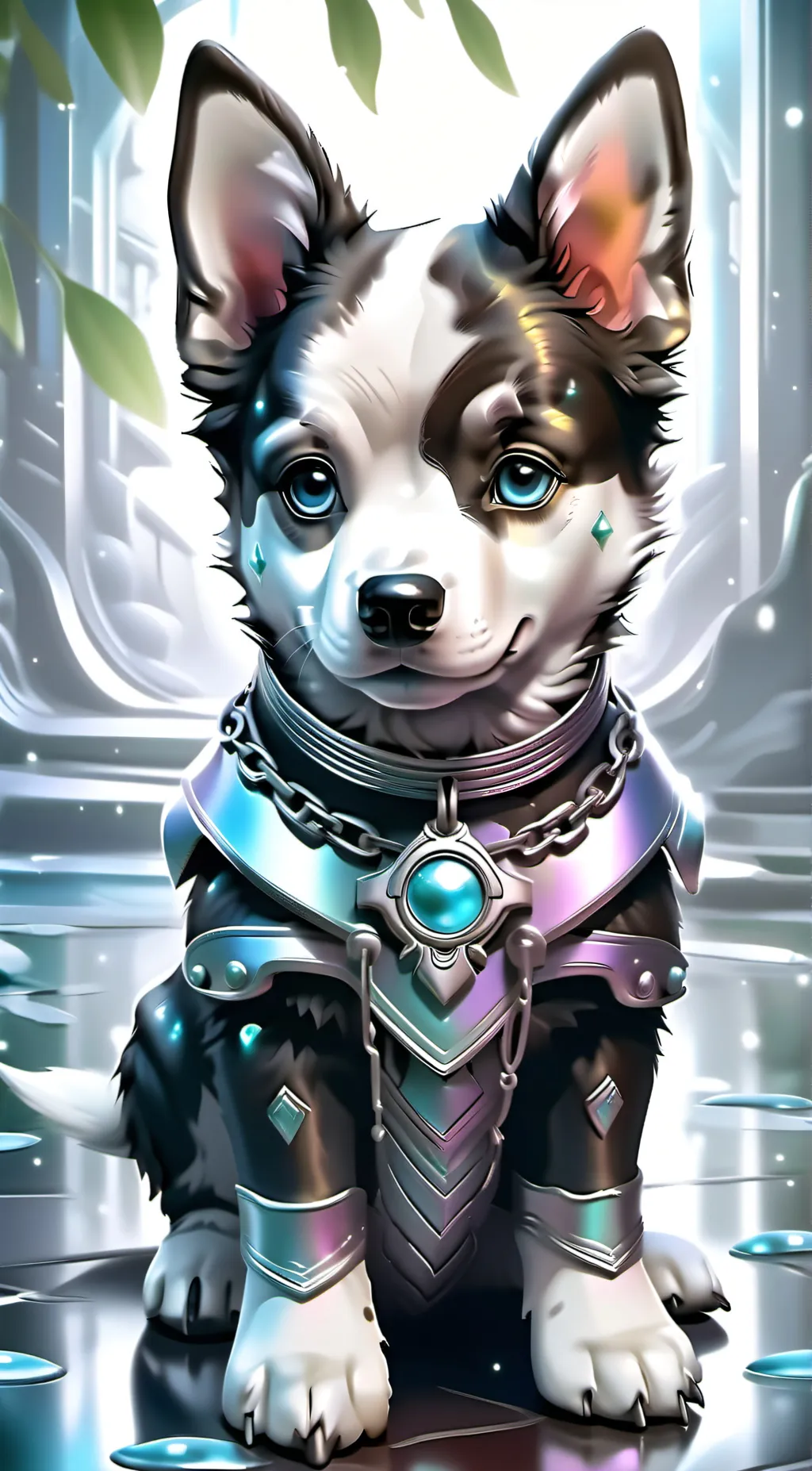ai character: Puppy background