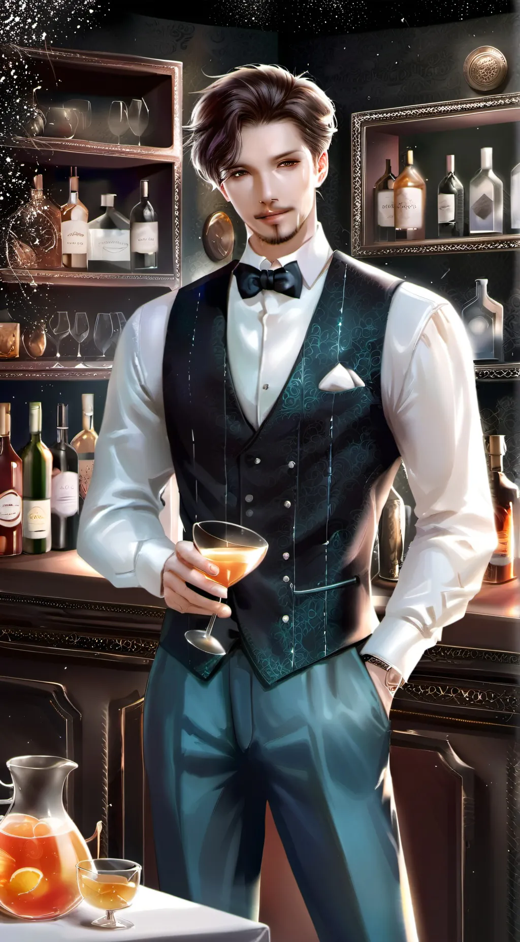 ai character: Jackson  background