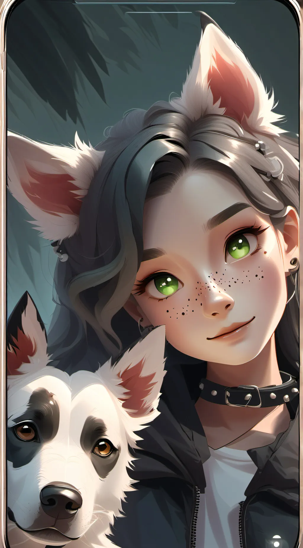 ai character: Lila background