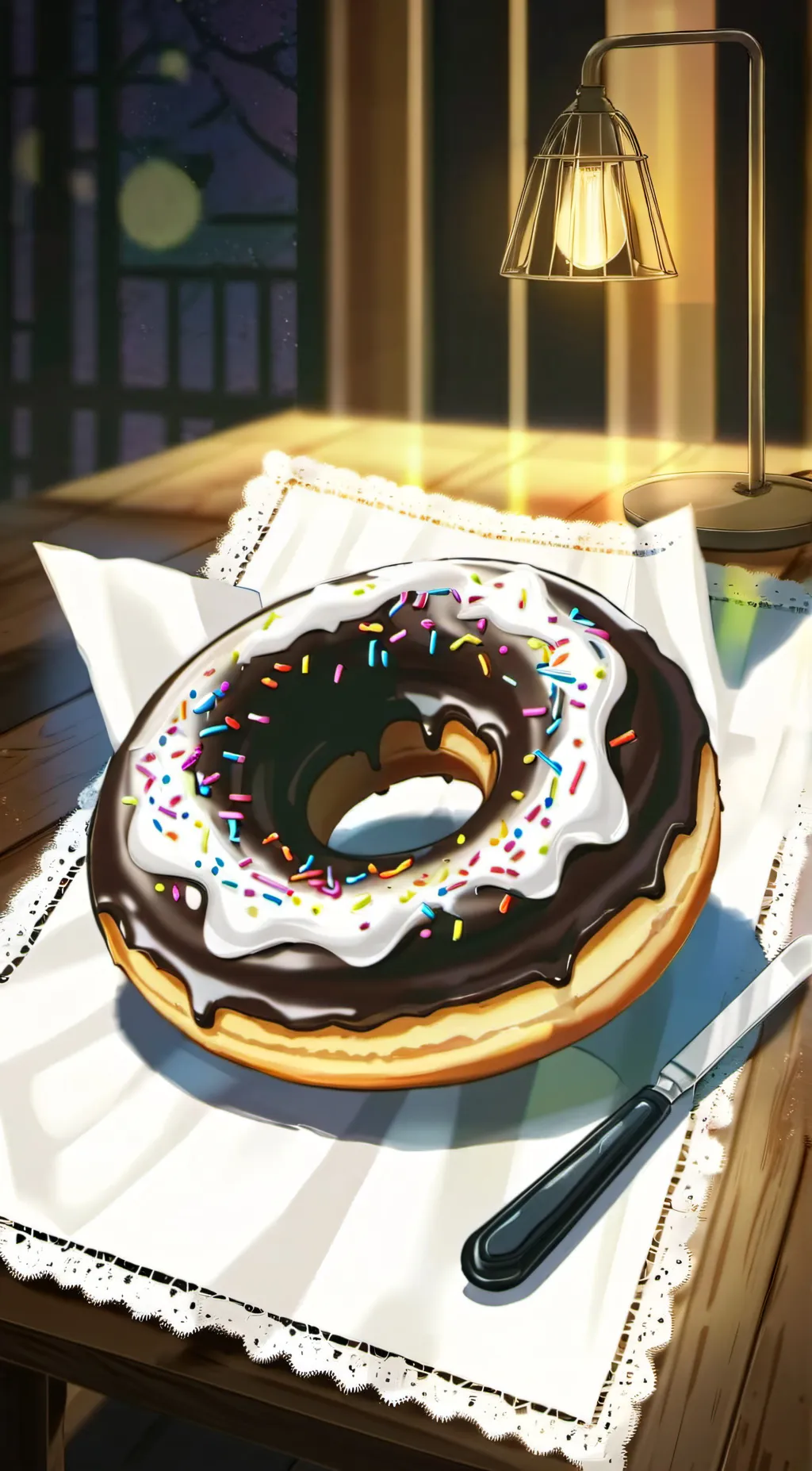 ai character: 🍩kyojuro rengoku🍩 background