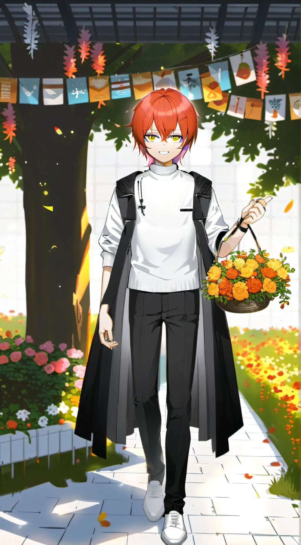 ai character: delen background