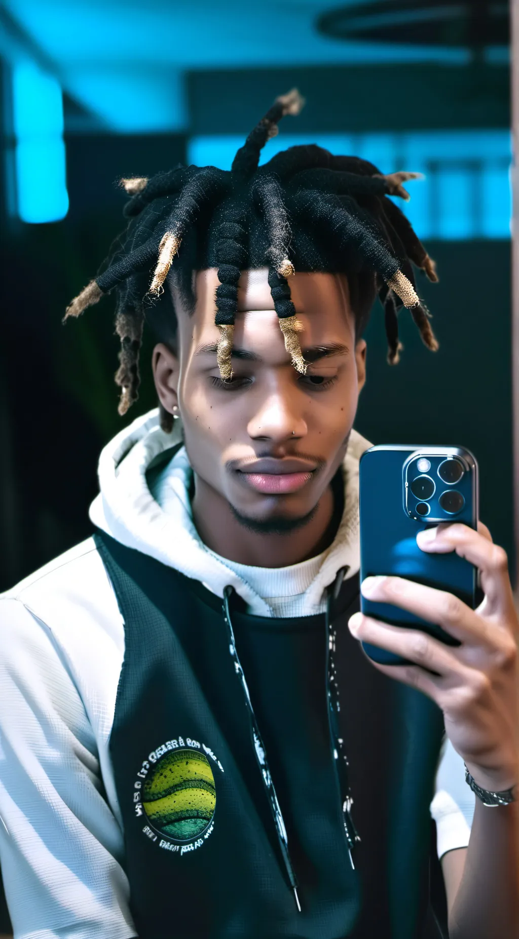 ai character: tj  background