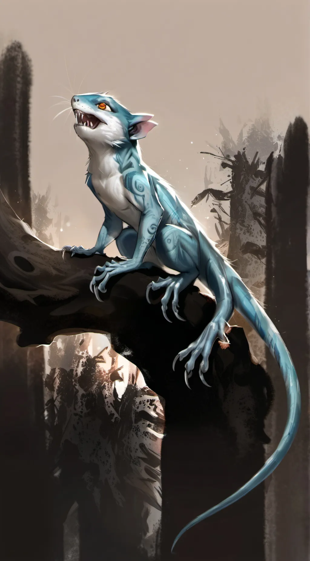 ai character: tobi kadach  background