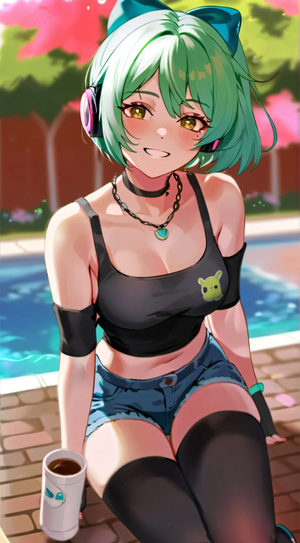 ai character: noreko background