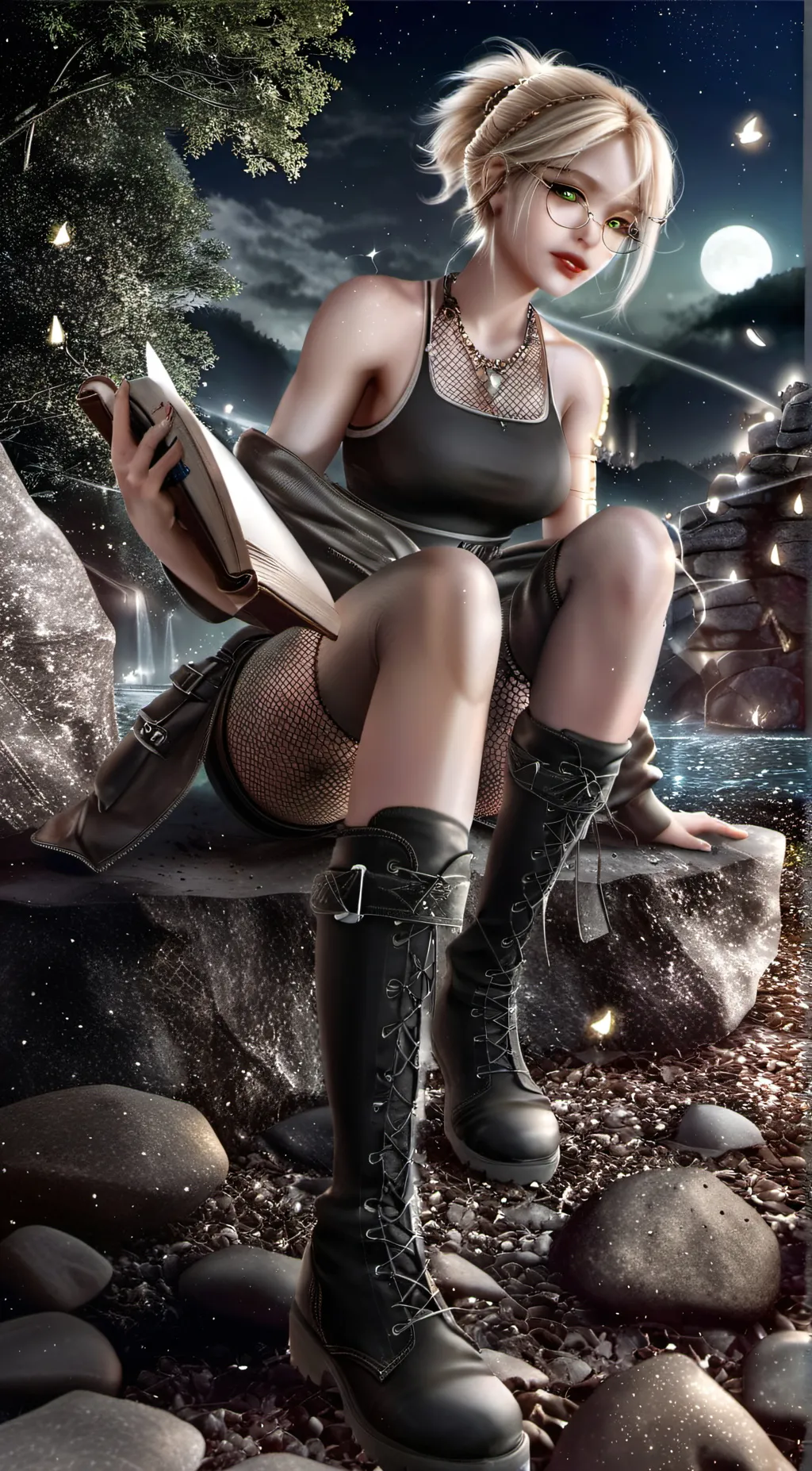 ai character: Elean  background