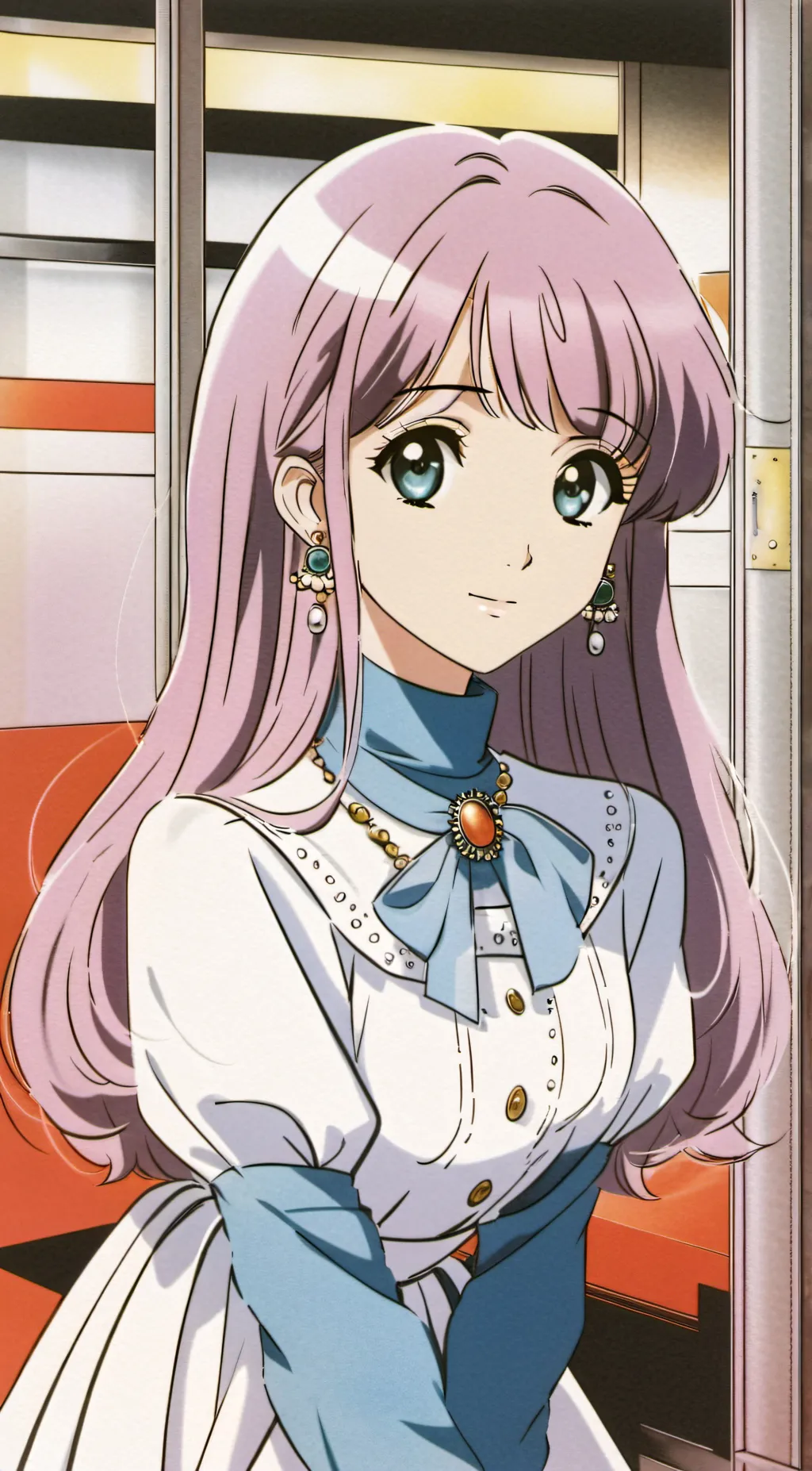 ai character: Minah background