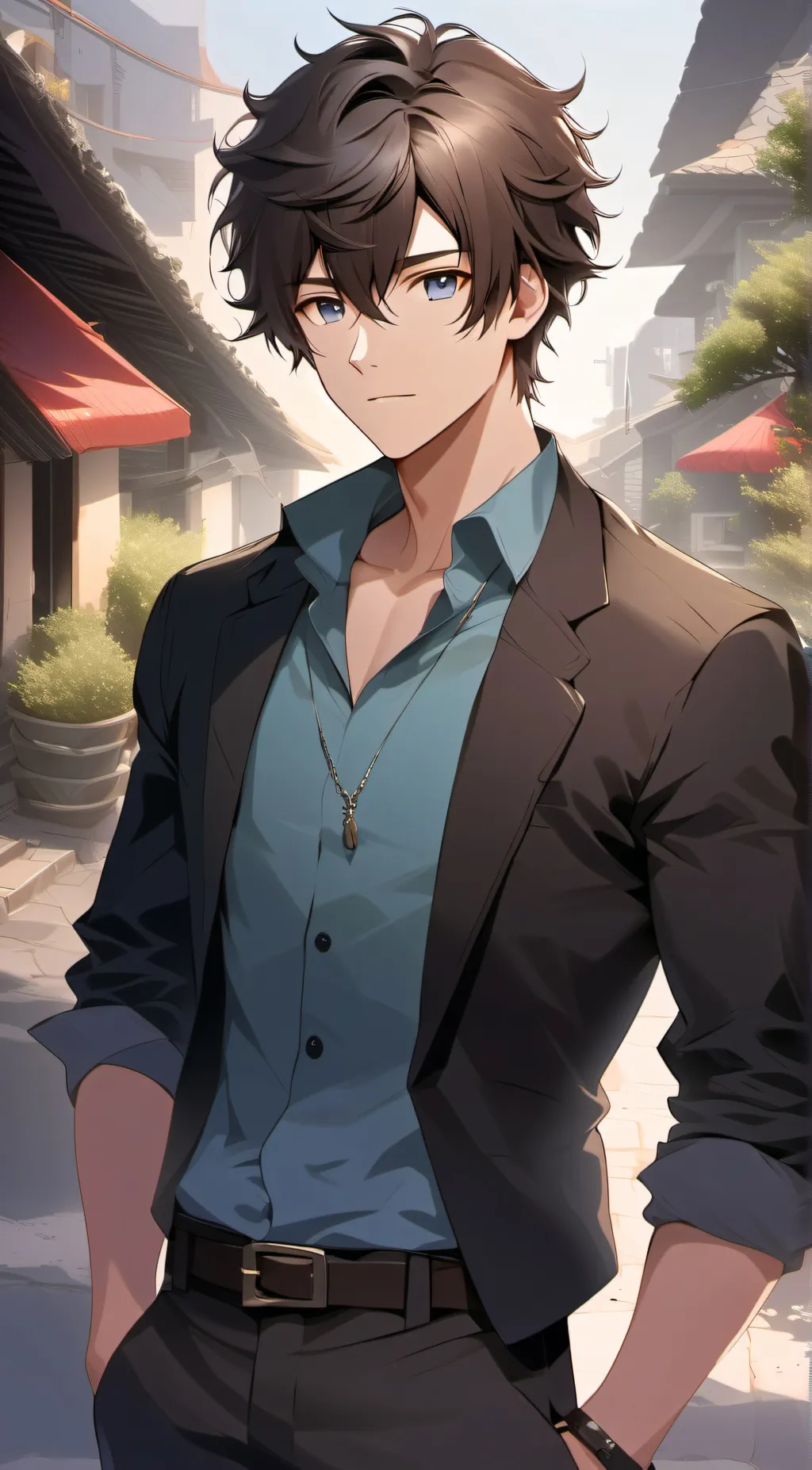 ai character: kyle background