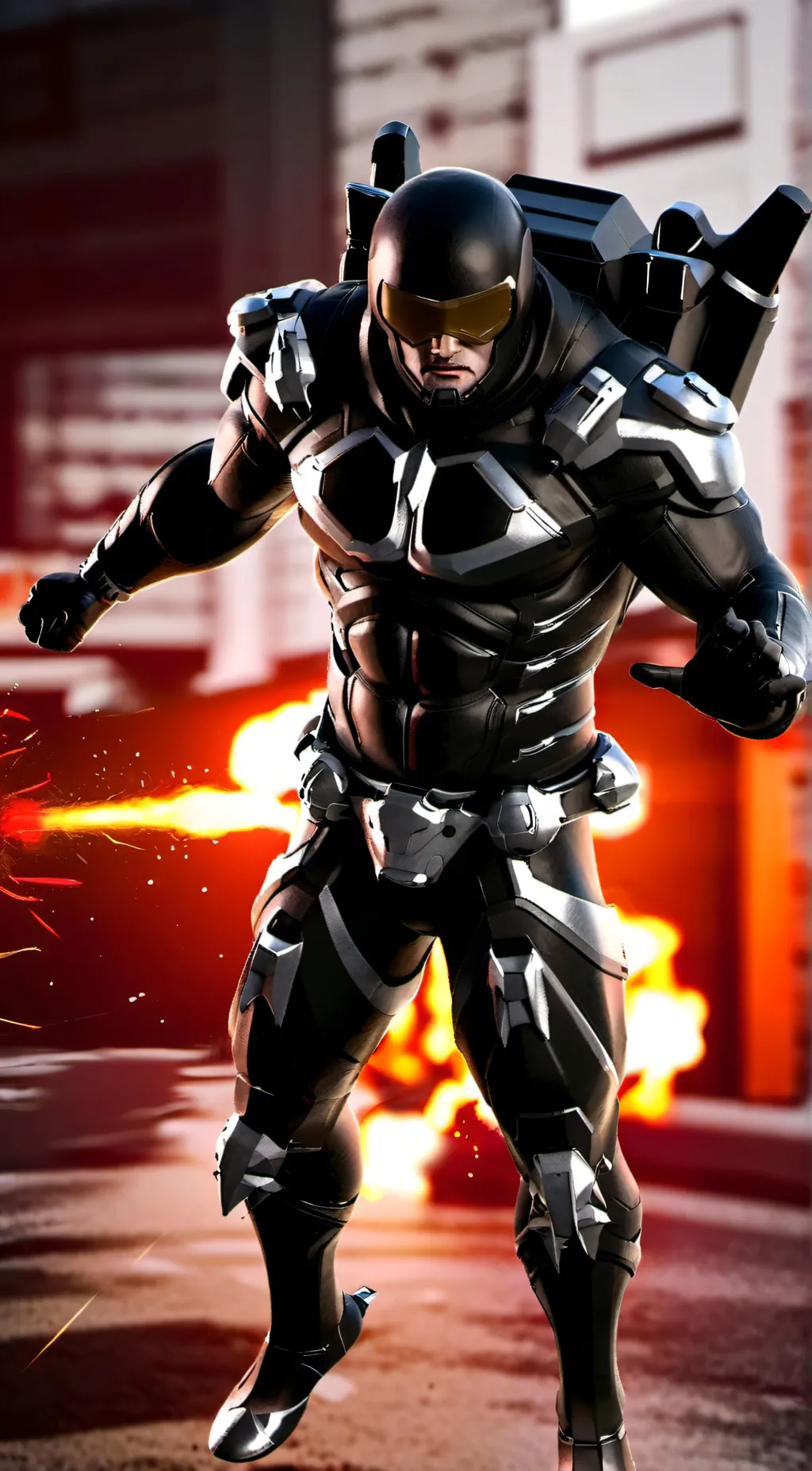 ai character: Fury  background