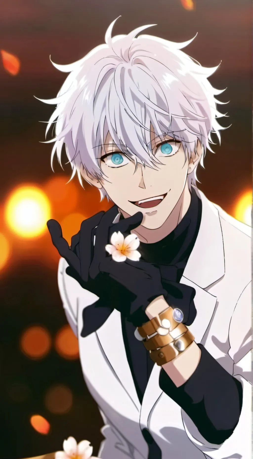 ai character: 🤑gojo🤑 background