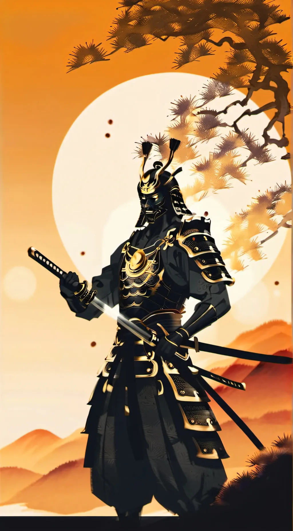 ai character: Edo Period  background