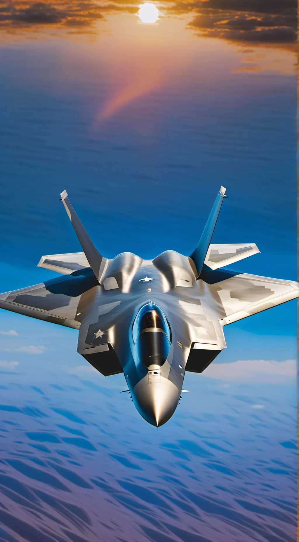 ai character: F-22 Raptor (mike) background