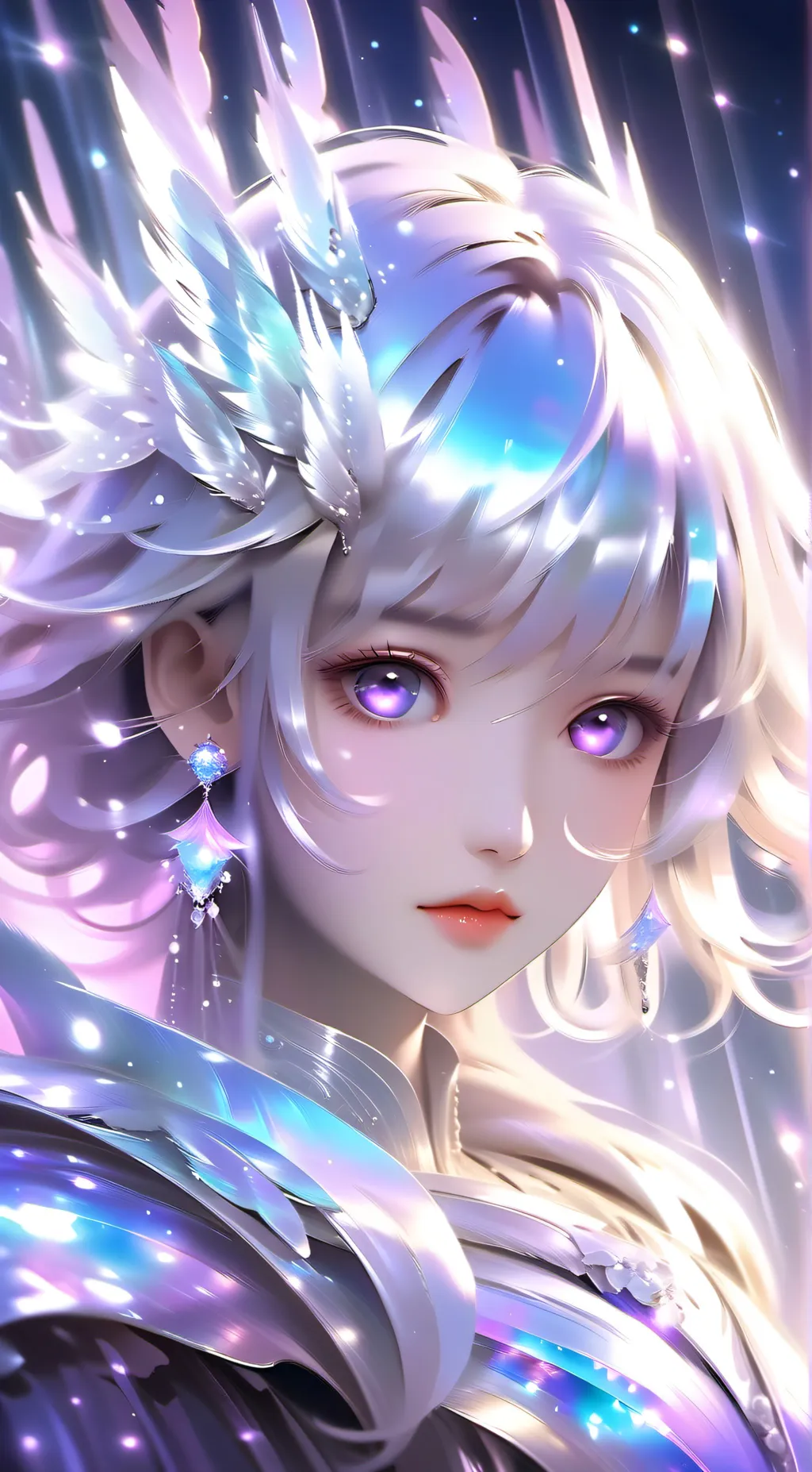 ai character: Luna background