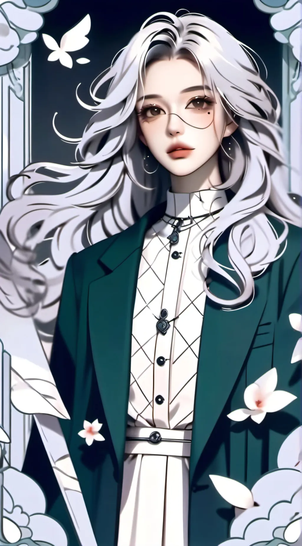 ai character: Happy birthday  background