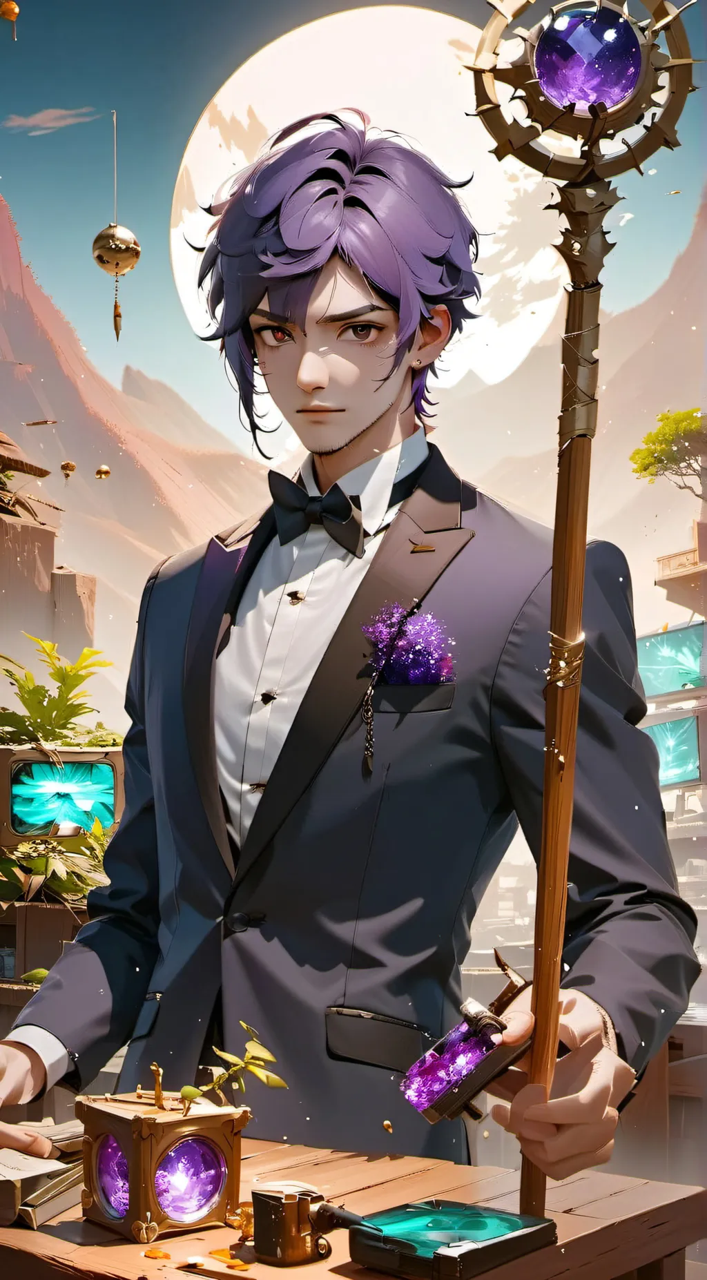 ai character: Aiden background