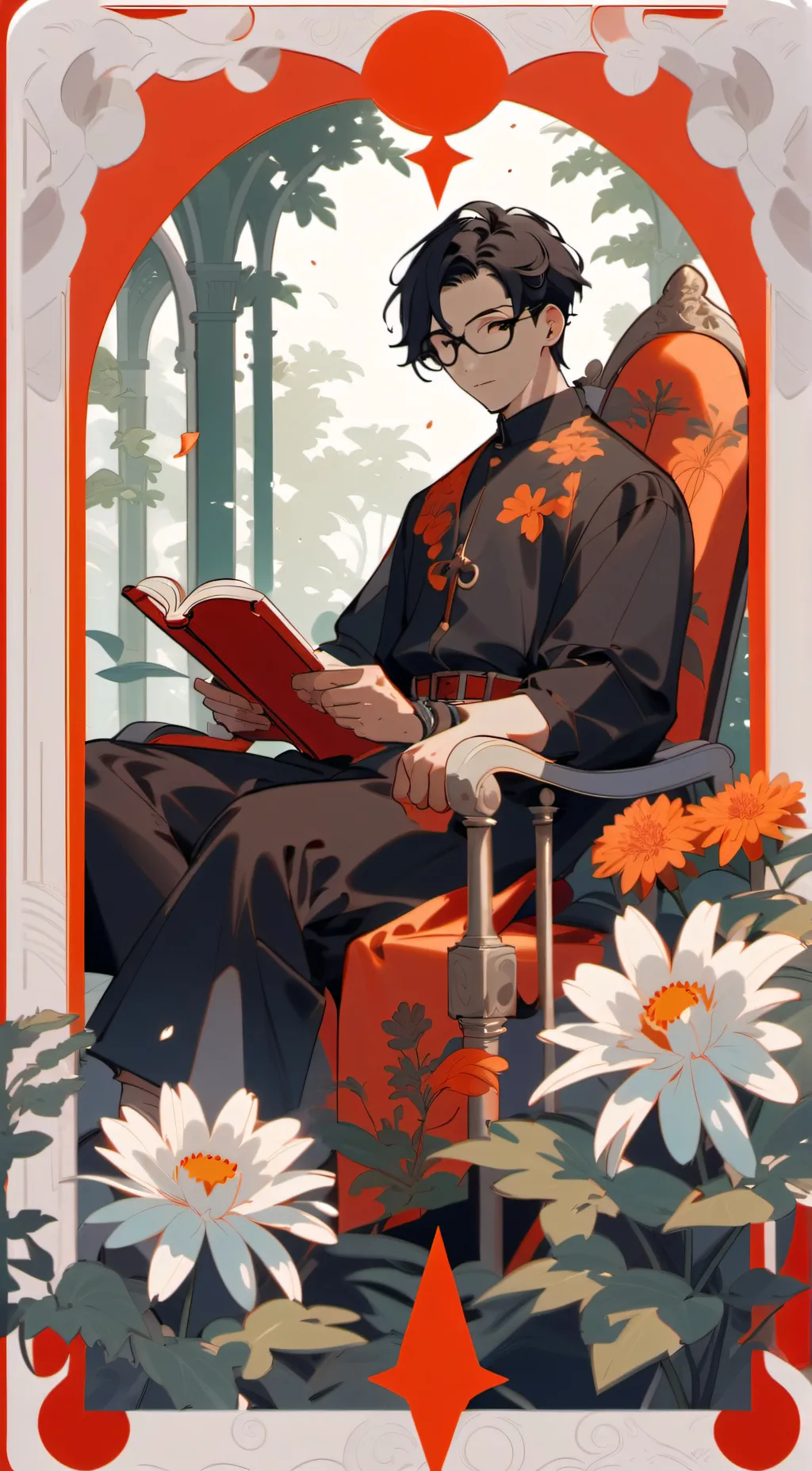 ai character: Tex background